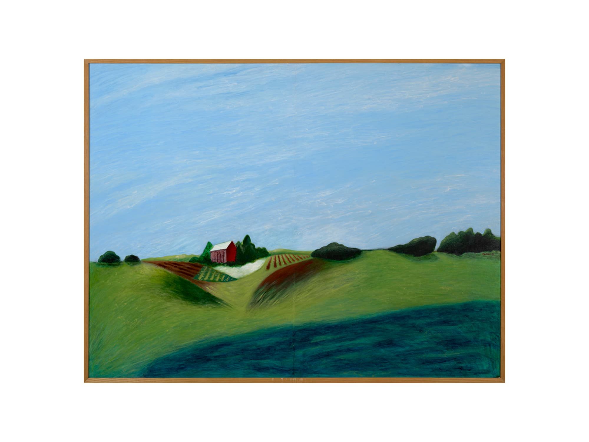 Frontier #44 Ground Break, 1989, by Joseph Muscat