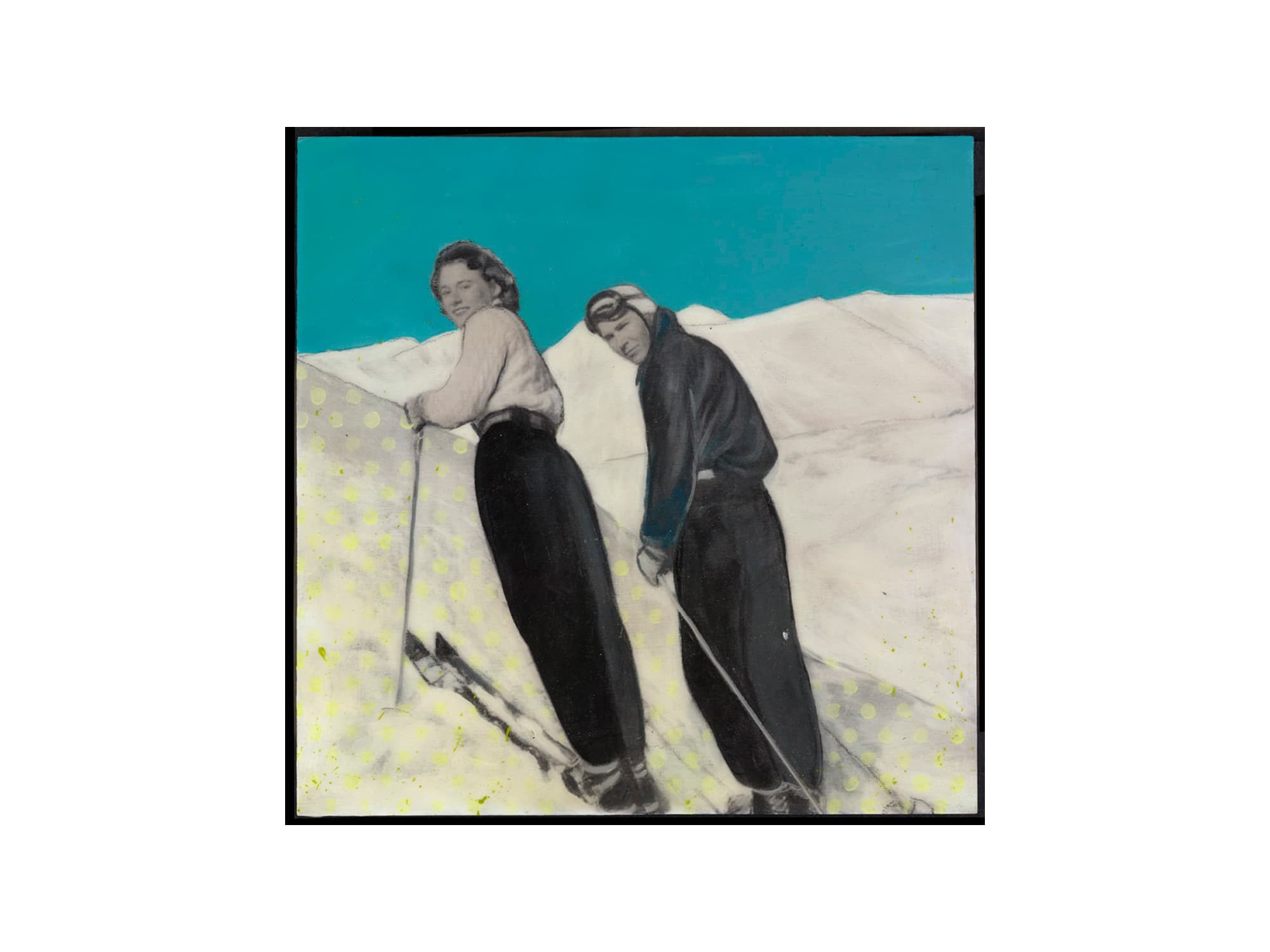 Two for the Black Diamond, 2014, by Sarah Martin