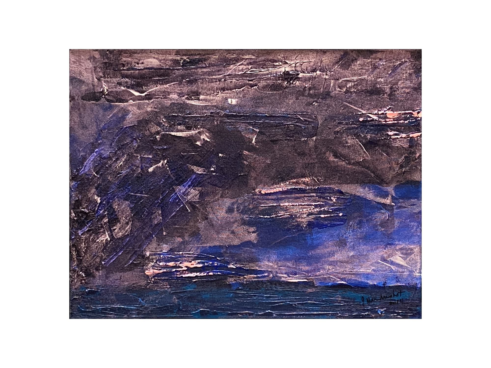 Lake Storm No. 5, 2017, by Janet Hendershot