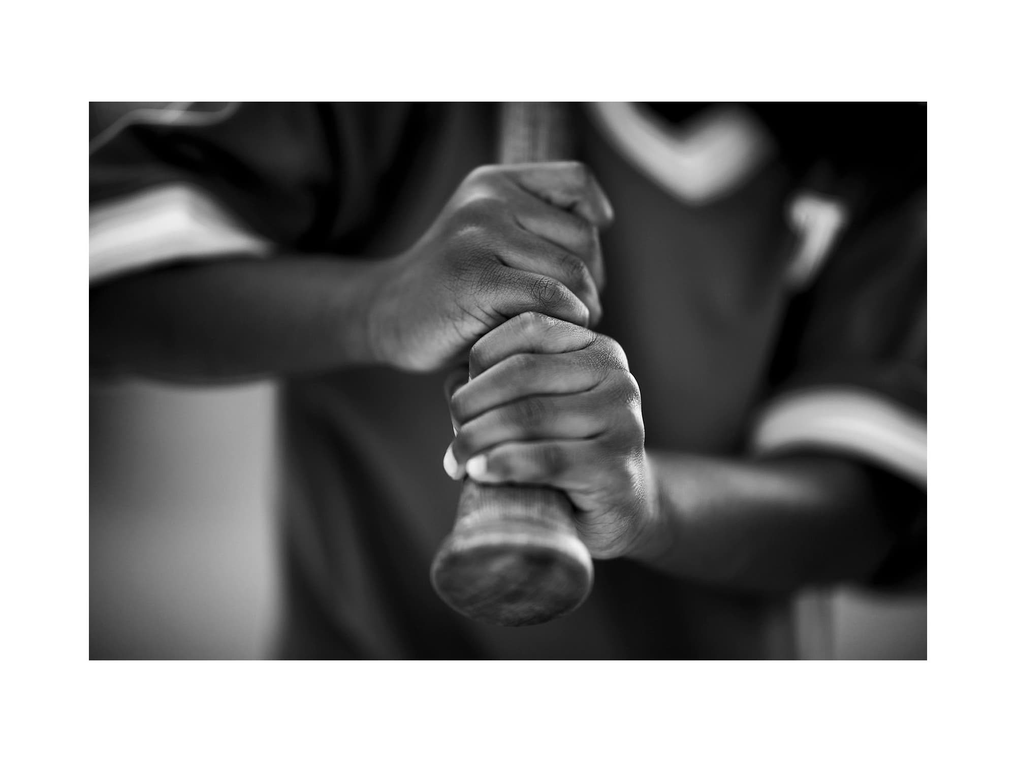 9 Bats, 2019, by Jalani Morgan