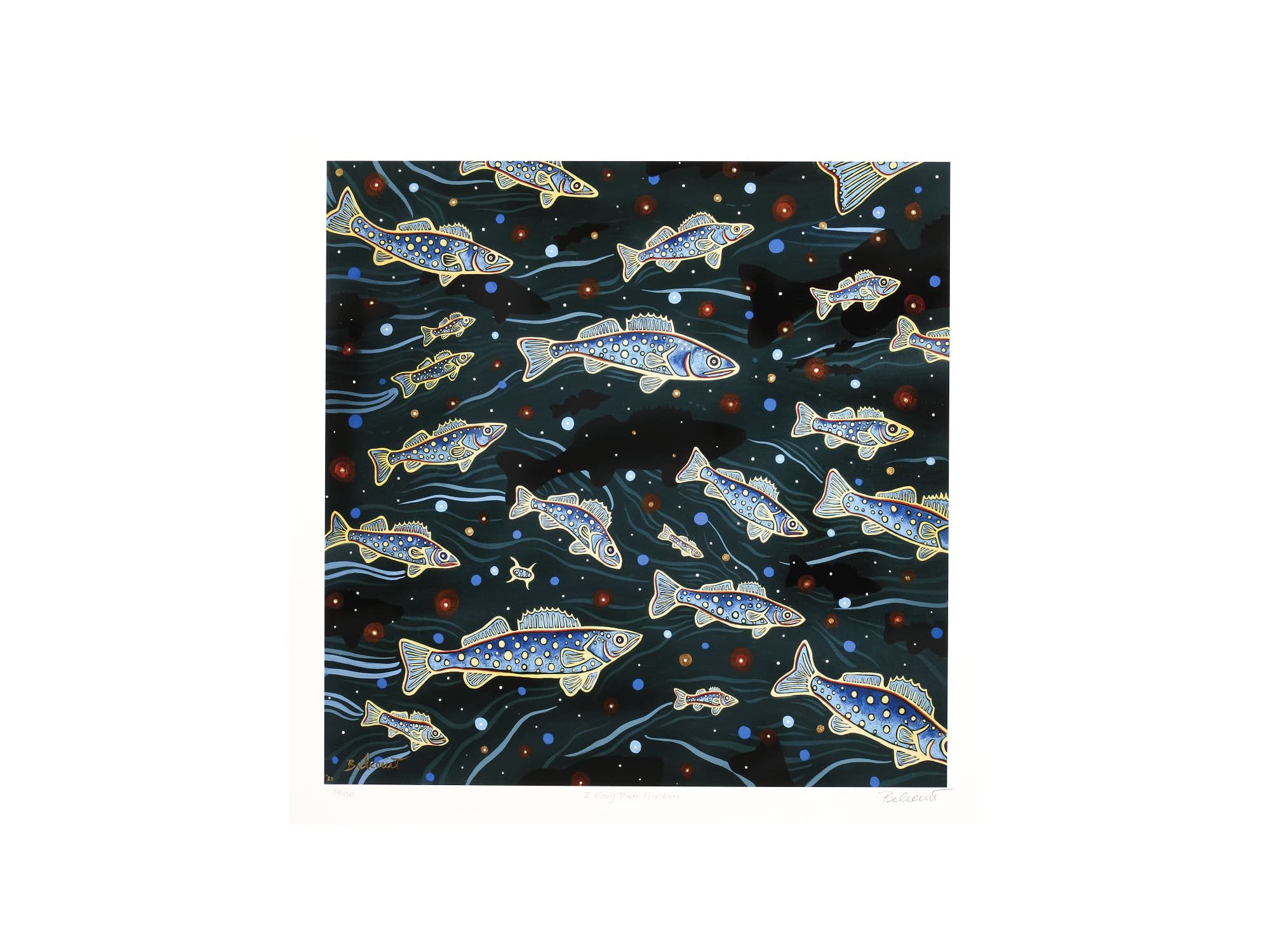 I Envy Their Freedom, 2024, by Christi Belcourt