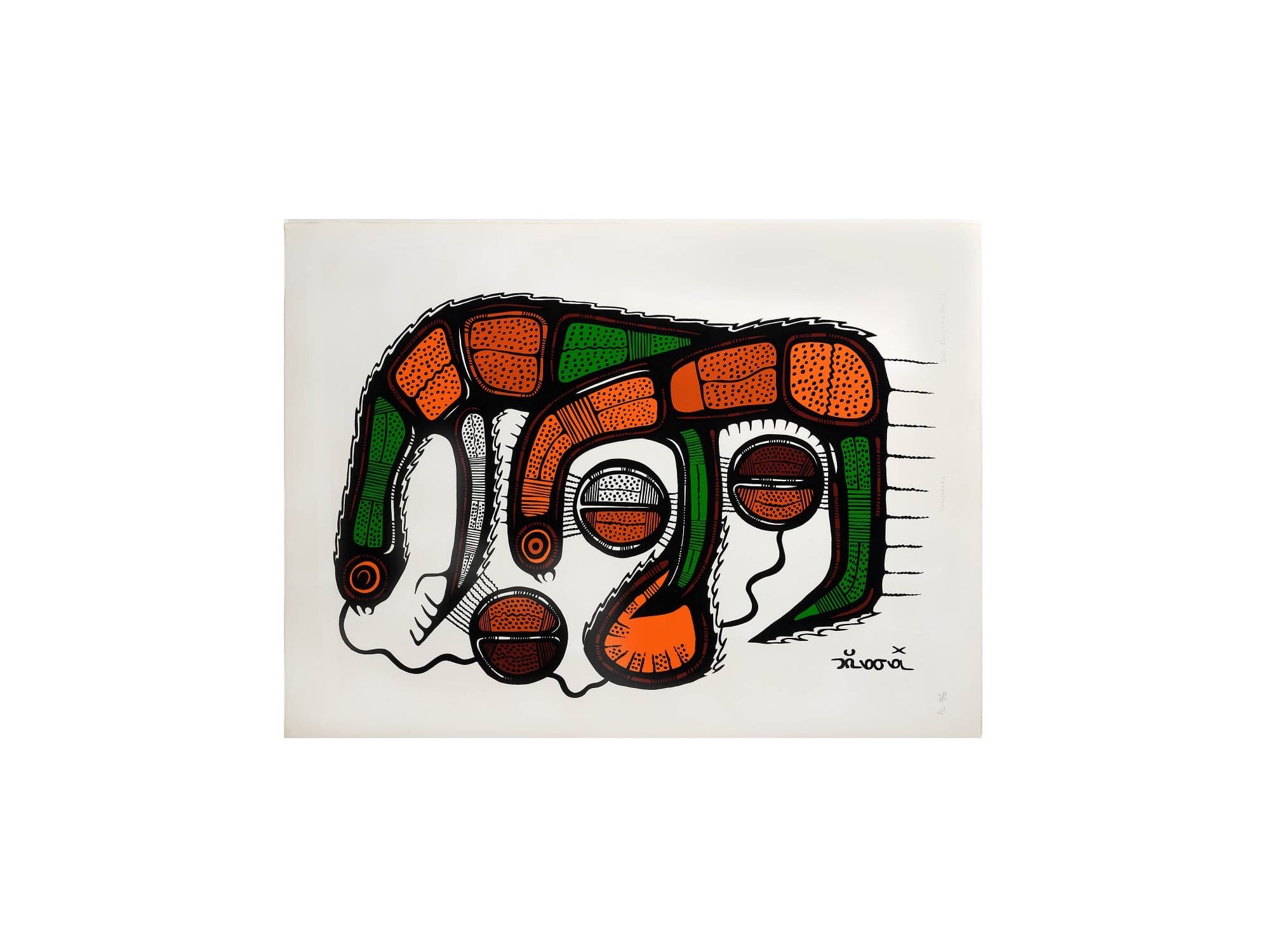 Conjurors AP II/III, 1975, by Joshim Kakegamic (d. 1993)