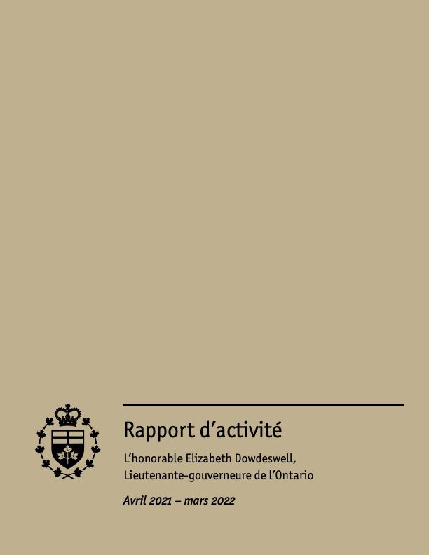 Rapport d’activité
