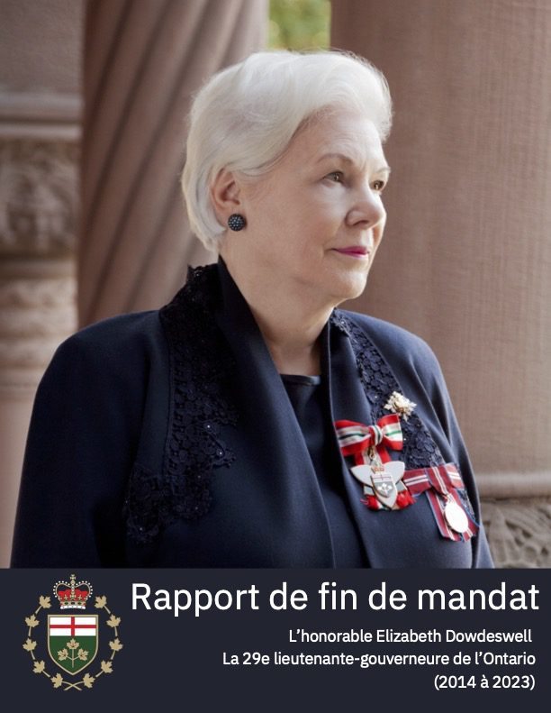 Rapport de fin de mandat – L’honorable Elizabeth Dowdeswell