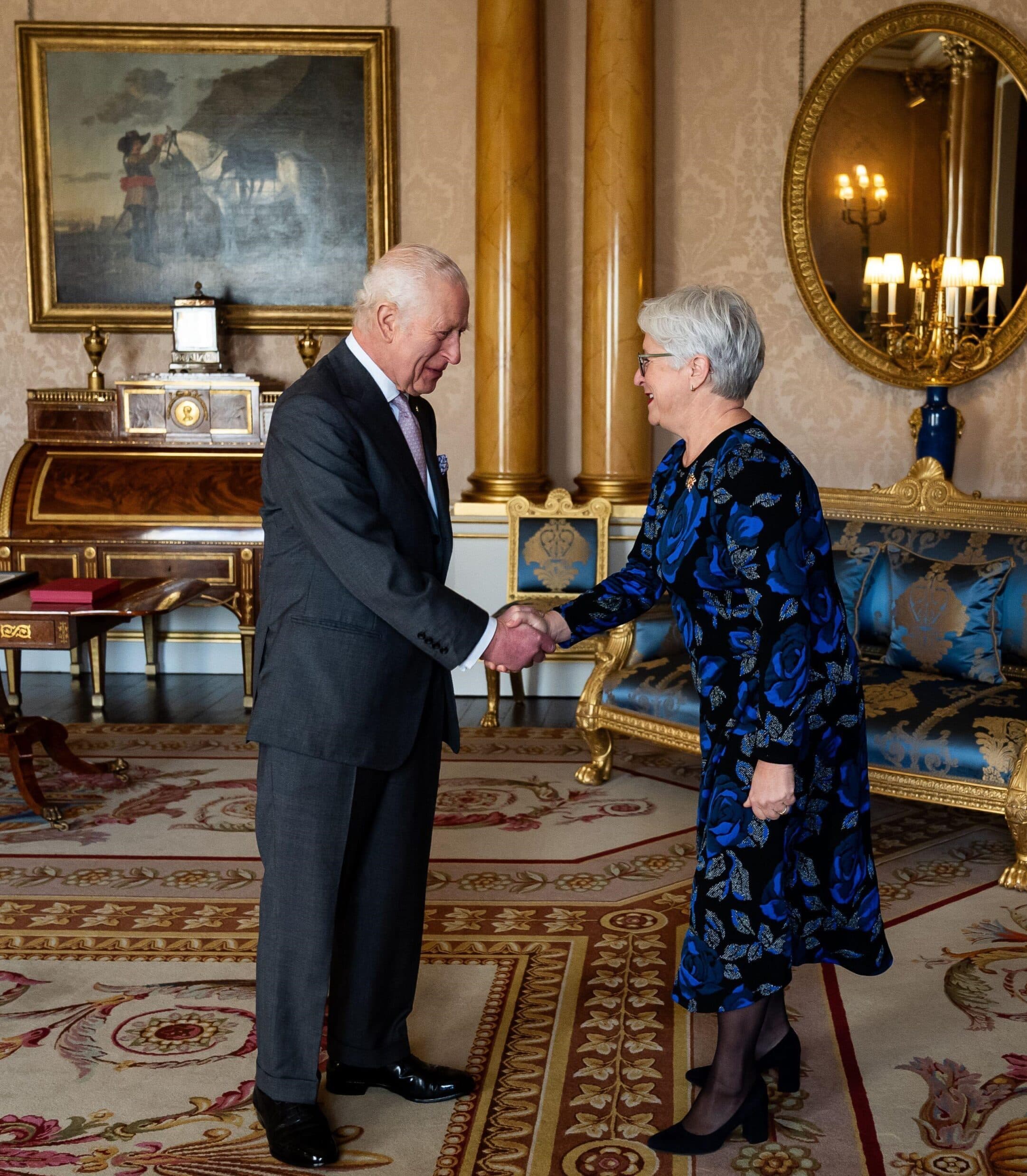 Audience avec Sa Majesté le roi Charles III