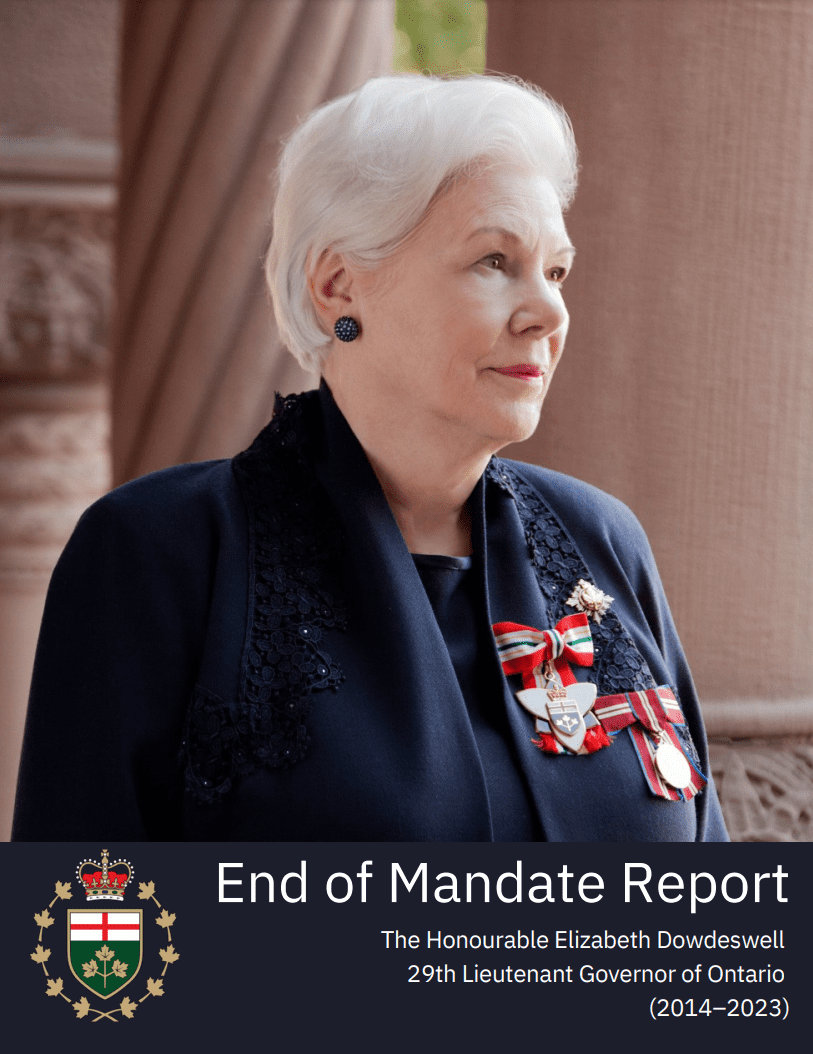 End of Mandate Report – The Honourable Elizabeth Dowdeswell